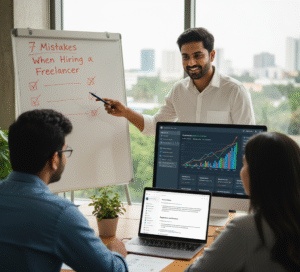 7 Mistakes Businesses Make When Hiring a Freelance Digital Marketer